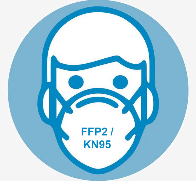 FFP2/KN95 Symbolgraphik